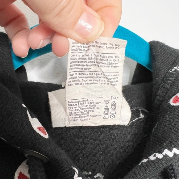 Champion Reverse Weave Diagonal All Over Print Hooded Sweatshirt - Picture 13 of 15